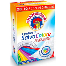 Cалфетки для поглощения цвета, для вещей, которые могут линять Chanteclair Salva Colore 20+10 шт.